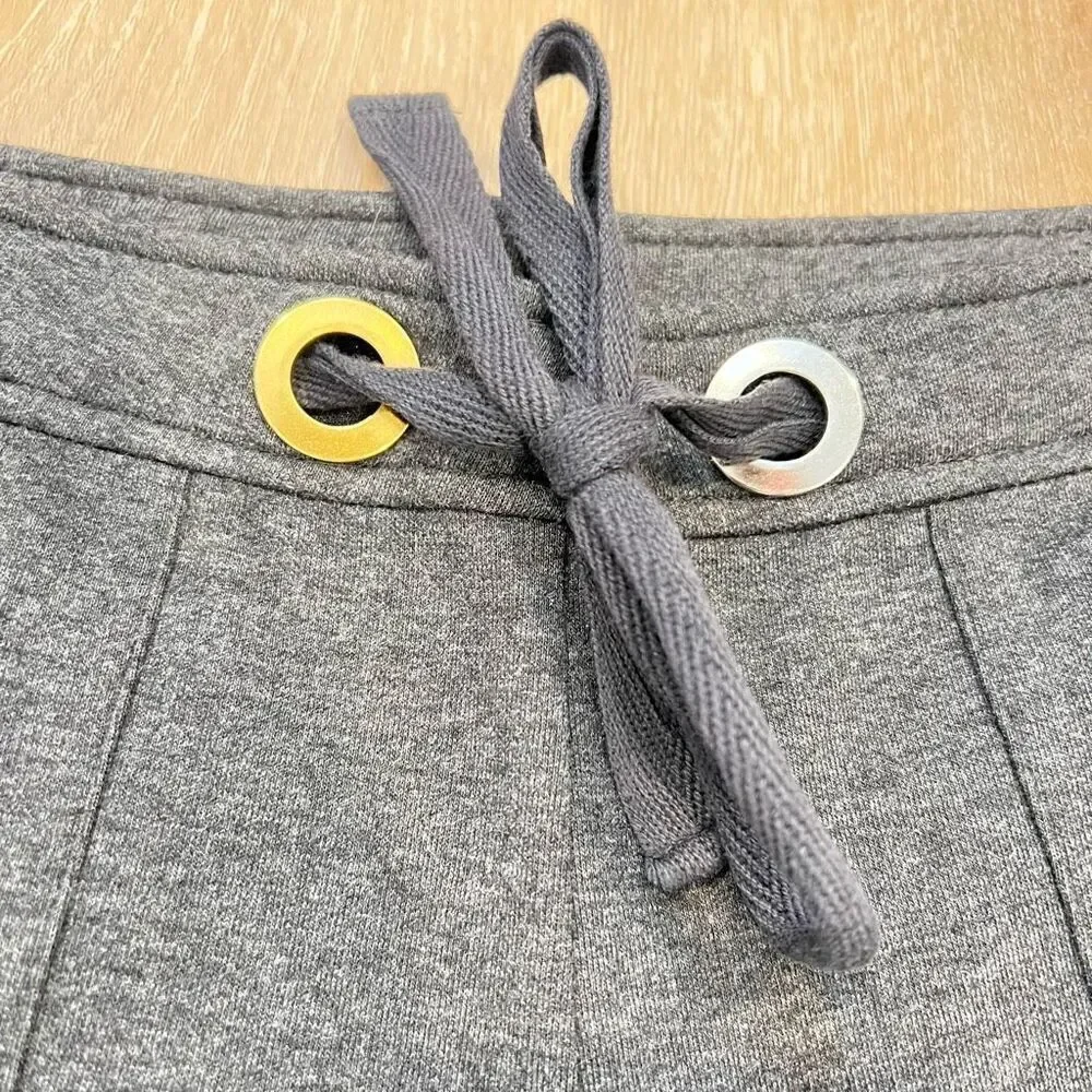 Tory Burch Drawstring Waist Relaxed Leg Sweatpants, Sample Women’s Small - Picture 3 of 9